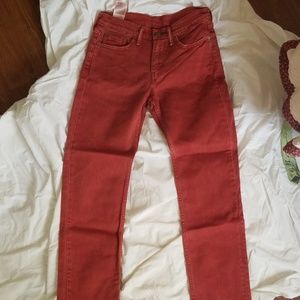 Mens brick color mens levis